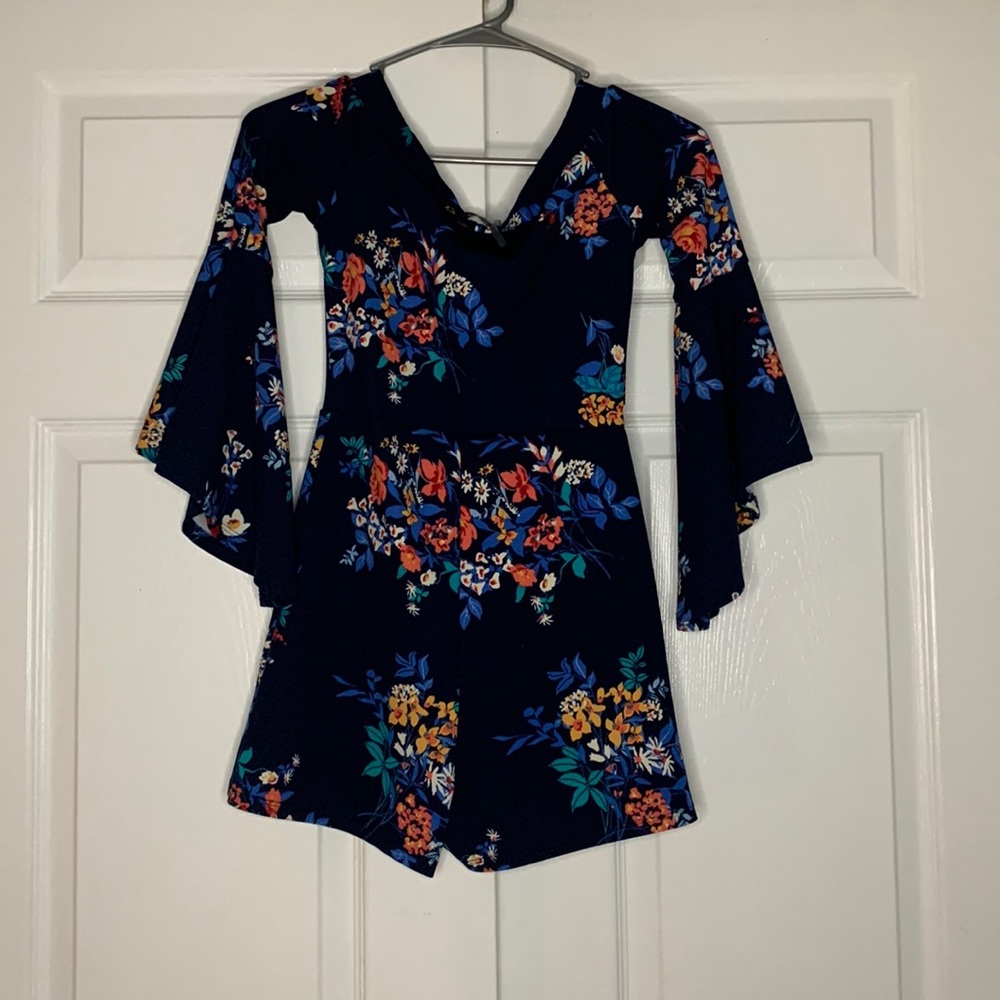 Blue romper